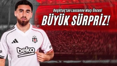 Beşiktaş'tan Lausanne Maçı Öncesi Büyük Sürpriz!