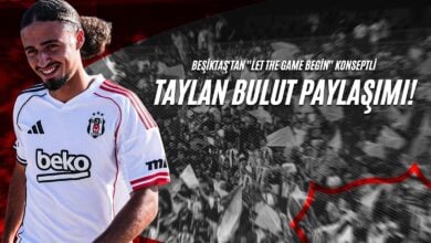 Beşiktaş'tan ''Let The Game Begin'' Konseptli Taylan Bulut Paylaşımı!