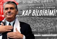 Beşiktaş'tan Merak Uyandıran Kap Bildirimi!