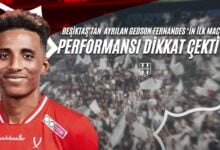 Beşiktaştan ayrılan gedson fernandes in ilk maç performansı dikkat çekti
