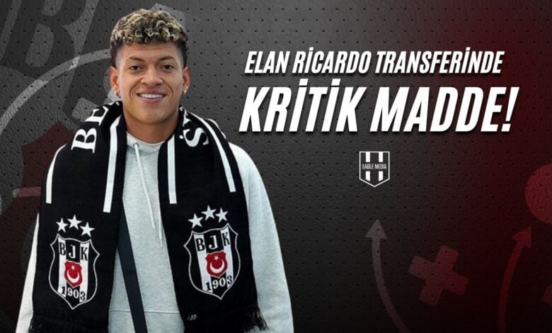 Elan Ricardo Transferinde Kritik Madde!