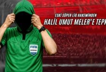 Eski Süper Lig Hakeminden, Halil Umut Meler'e Tepki!