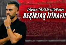 Eyüpspor Teknik Direktörü’nden Beşiktaş İtirafı!