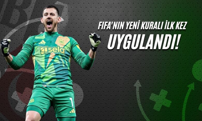 FIFA'nın Yeni Kuralı İlk Kez Uygulandı!