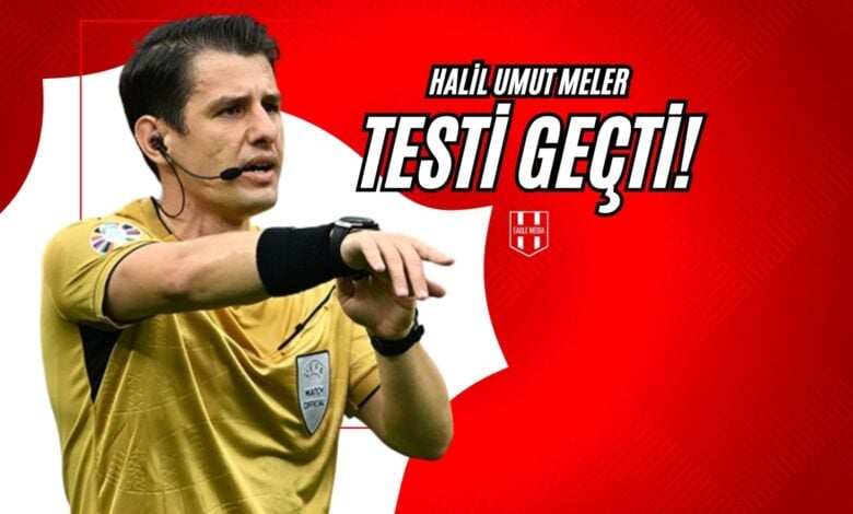 Halil Umut Meler Testi Geçti!