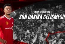 Jadon Sancho’dan Son Dakika Gelişmesi!