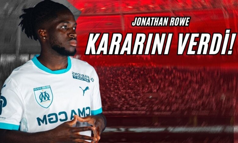 Jonathan Rowe Kararını Verdi!
