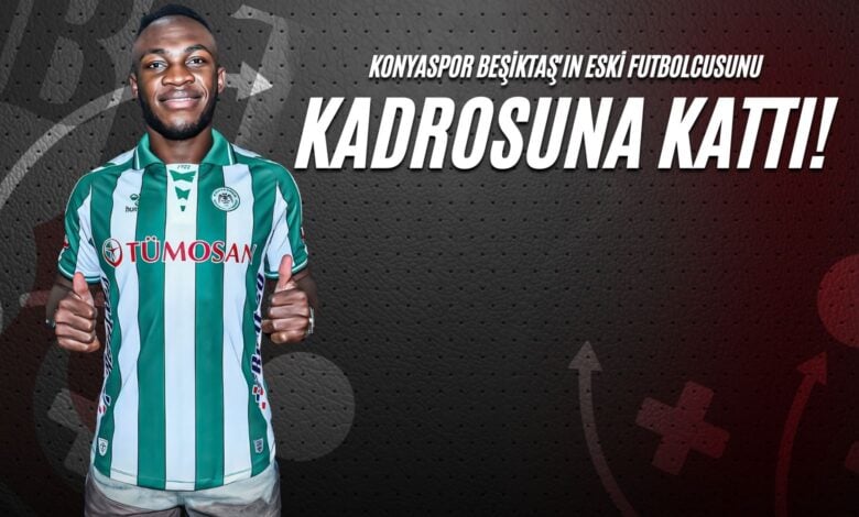 Konyaspor Beşiktaş'ın Eski Futbolcusunu Kadrosuna Kattı!