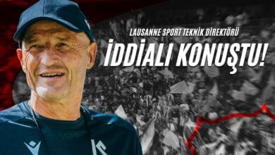 Lausanne Sport Teknik Direktörü İddialı Konuştu!