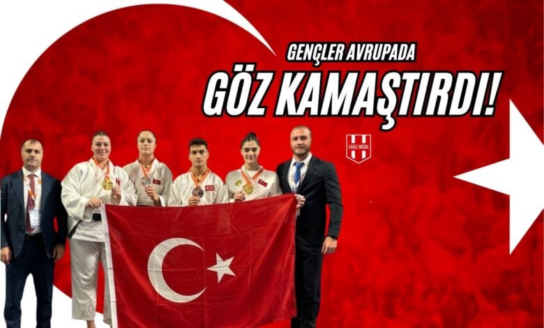 Gençler Avrupada Göz Kamaştırdı