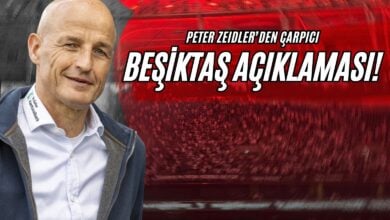 Peter Zeidler'den Çarpıcı Beşiktaş Açıklaması!