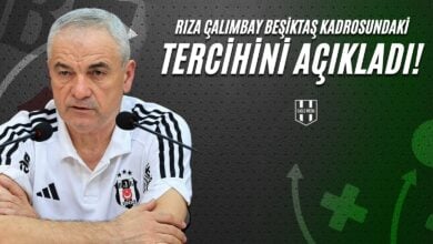 Rıza ÇalımbayBeşiktaş Kadrosundaki Tercihini Açıkladı!