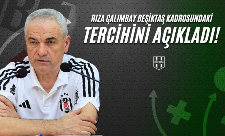 Rıza ÇalımbayBeşiktaş Kadrosundaki Tercihini Açıkladı!
