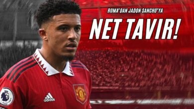 Roma'dan Jadon Sancho'ya Net Tavır!