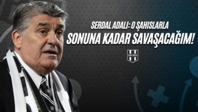 Serdal Adalı O Şahıslarla Sonuna Kadar Savaşacağım!