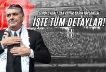 Serdal Adalı’dan Kritik Basın Toplantısı! İşte Tüm Detaylar!
