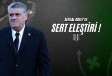 Serdal adalı'ya Sert Eleştiri
