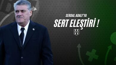 Serdal adalı'ya Sert Eleştiri