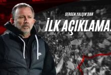 Sergen Yalçın'dan İlk Açıklama!