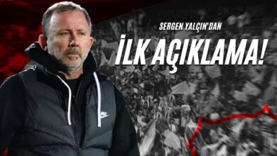 Sergen Yalçın'dan İlk Açıklama!
