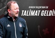 Sergen Yalçın'dan İlk Talimat Geldi!