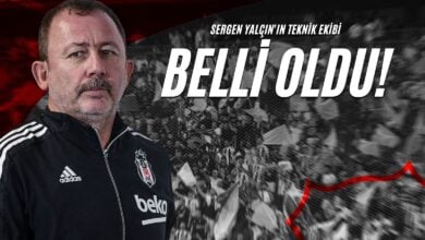 Sergen Yalçının teknik ekibi belli oldu!
