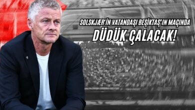 Solskjær'in Vatandaşı, Beşiktaş'ın Maçında Düdük Çalacak!