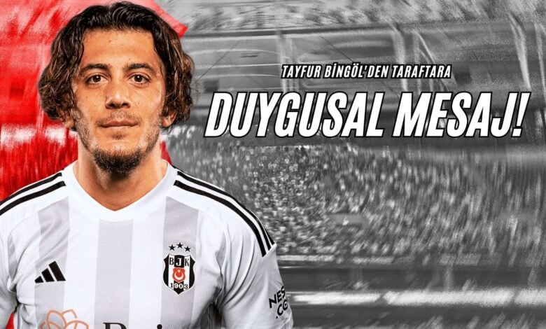 Tayfur Bingöl'den Taraftara Duygusal Mesaj!