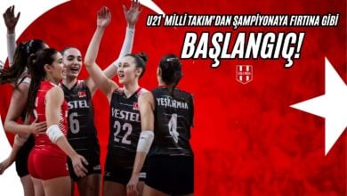 U21 Milli Takım’dan Şampiyonaya Fırtına Gibi