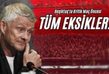 Beşiktaş'ta Kritik Maç Öncesi Tüm Eksikler!