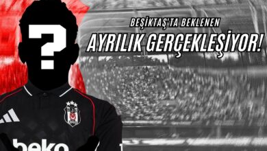 Beşiktaş'ta Beklenen Ayrılık Gerçekleşiyor!