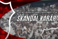 Yayıncı Kuruluştan Beşiktaş Maçı İçin Skandal Karar!