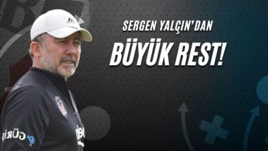 Sergen Yalçın'dan Büyük Rest!