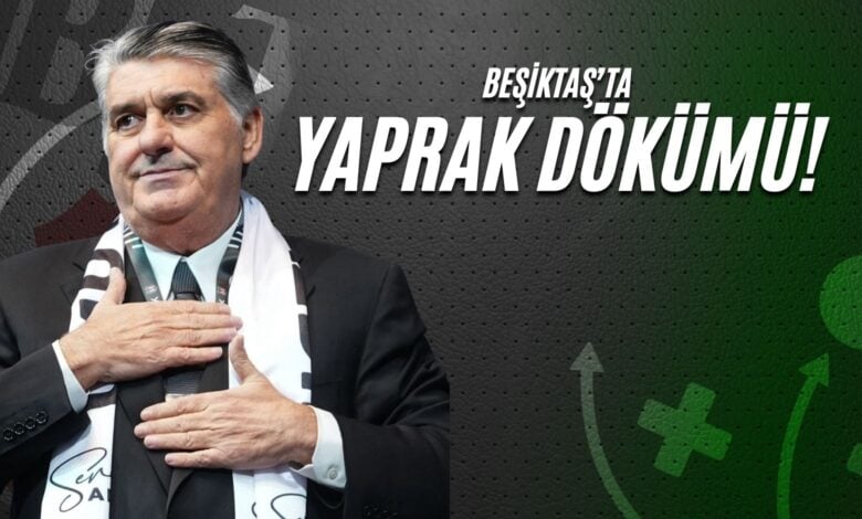 Beşiktaş'ta Yaprak Dökümü