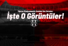 Tüpraş Stadyumunda Zeminin Son Durumu: İşte O Görüntüler!