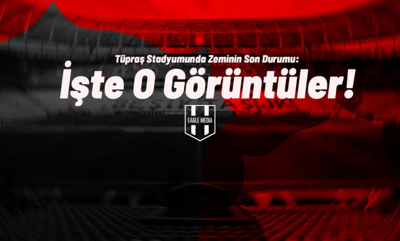 Tüpraş Stadyumunda Zeminin Son Durumu: İşte O Görüntüler!