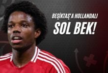 Beşiktaş’a Hollandalı sol bek