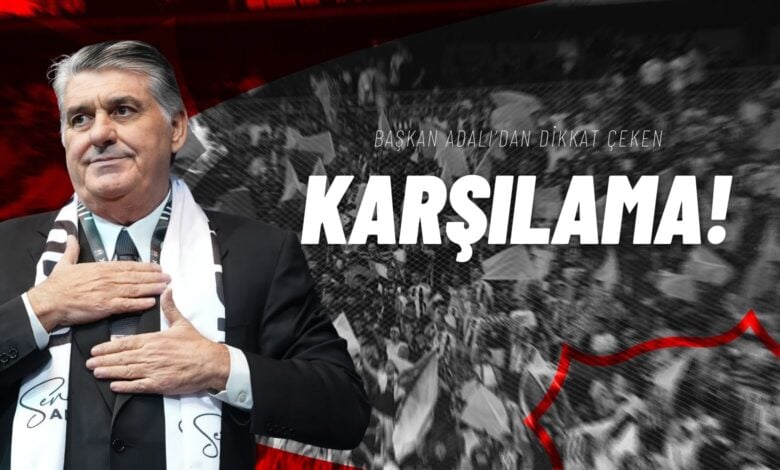 Başkan Adalı’dan Dikkat Çeken Karşılama!