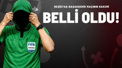 Beşiktaş-Başakşehir Maçının Hakemi Belli Oldu!