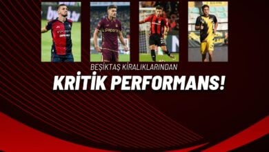 Beşiktaş Kiralıklarından Kritik Performans
