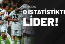 Beşiktaş O İstatistikte Lider!