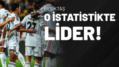 Beşiktaş O İstatistikte Lider!