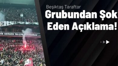 Beşiktaş Taraftar Grubundan Şok Eden Açıklama!