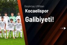 Beşiktaş U19'dan Kocaelispor galibiyeti!