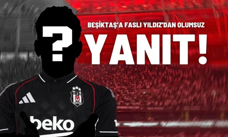 Beşiktaş’a Faslı Yıldız'dan Olumsuz Yanıt!