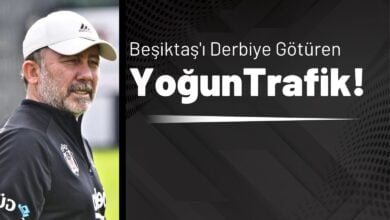 Beşiktaş’ı Derbiye Götüren Yoğun Trafik!