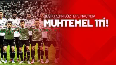 Beşiktaş'ın Göztepe Maçında Muhtemel 11'i!