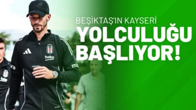 Beşiktaş'ın Kayseri Yolculuğu Başlıyor!