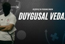 Beşiktaş'ın Personelinden Duygusal Veda!