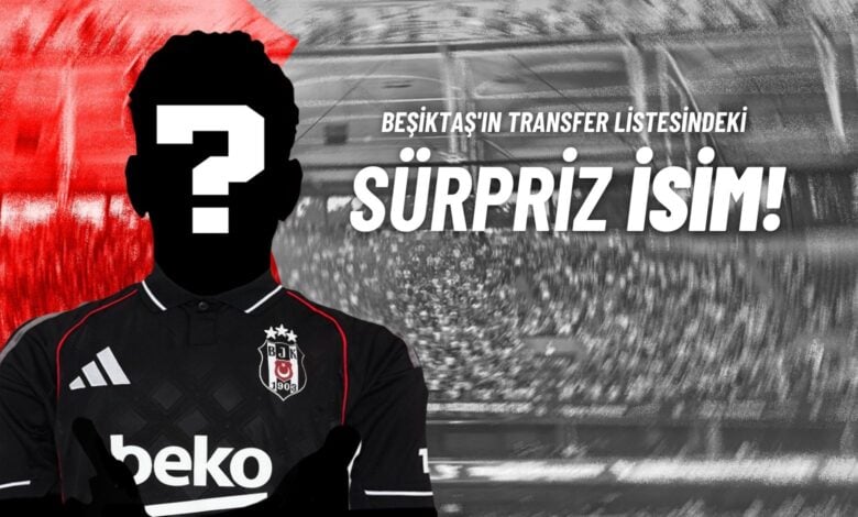 Beşiktaş'ın Transfer Listesindeki Sürpriz İsim!